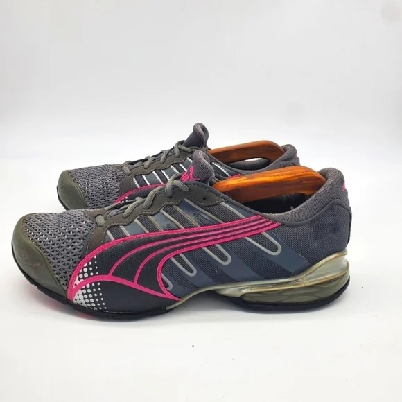 Puma Womens Locell Running Shoes Size 11 Grey - Picture 1 of 14